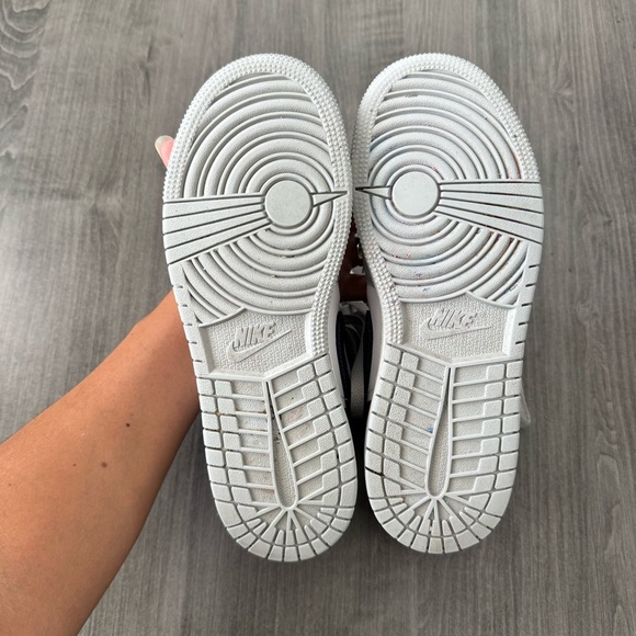 Nike Air Jordan Mid blue gray white sneakers shoes size women 7 or Y5.5 - Picture 12 of 12